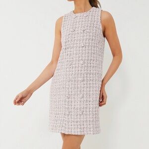 NWT Tuckernuck Bianca dress in peony blush tweed